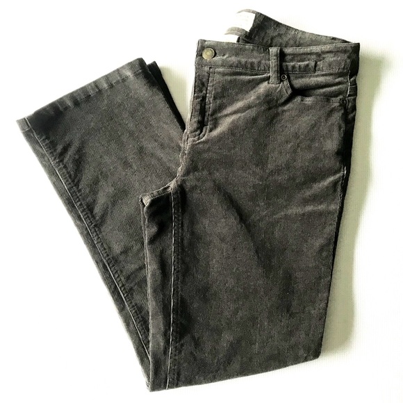 Charcoal Gray Corduroys Pants Size 10P EUC - Picture 1 of 5